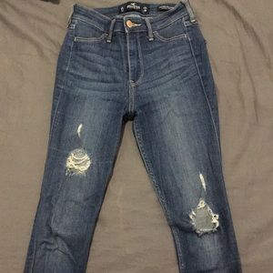 High rise jeans